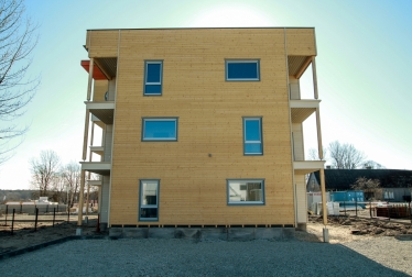 Wooden element houses